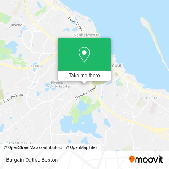 Bargain Outlet map