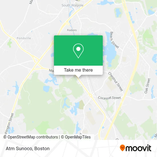 Atm Sunoco map