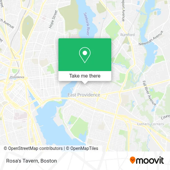 Rosa's Tavern map
