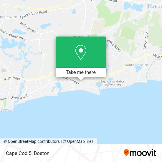 Cape Cod 5 map