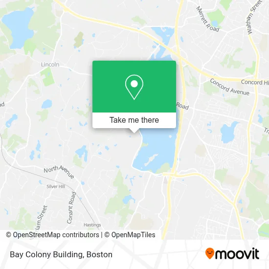 Bay Colony Building map