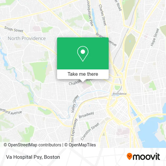 Va Hospital Psy map