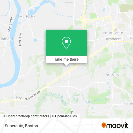 Supercuts map