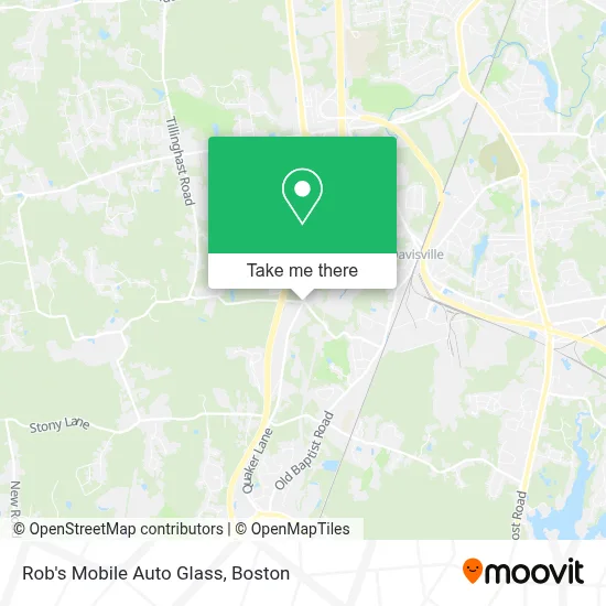 Rob's Mobile Auto Glass map