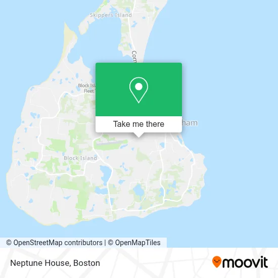 Neptune House map
