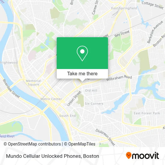 Mundo Cellular Unlocked Phones map