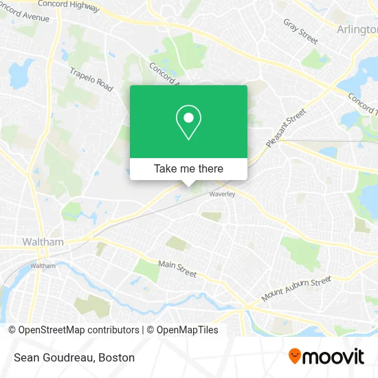 Sean Goudreau map