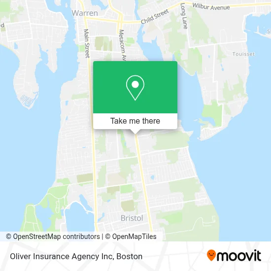 Oliver Insurance Agency Inc map