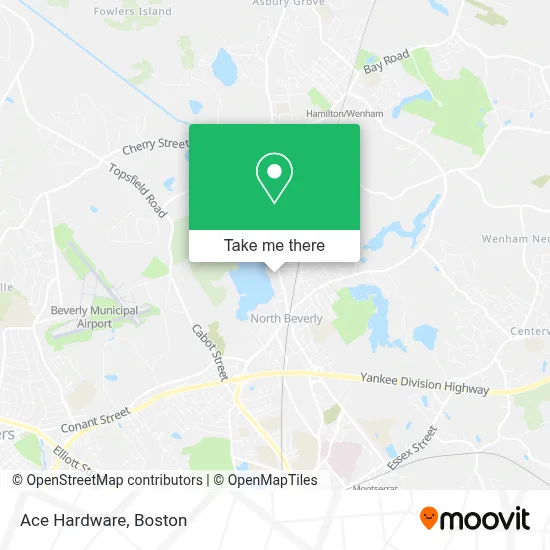 Ace Hardware map