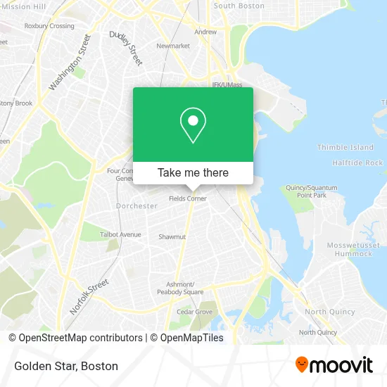Golden Star map