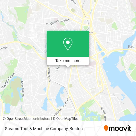Stearns Tool & Machine Company map