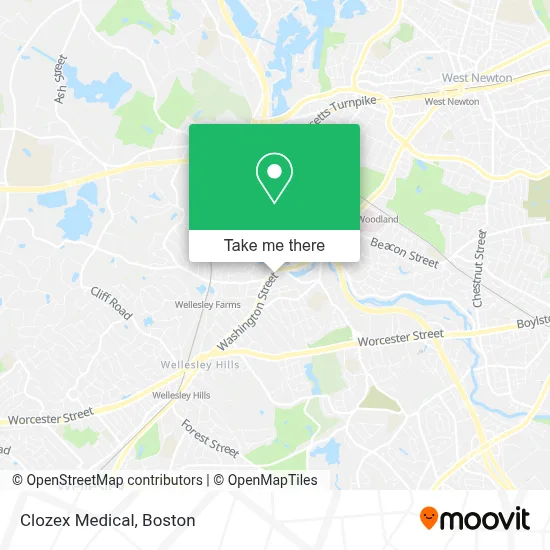 Clozex Medical map