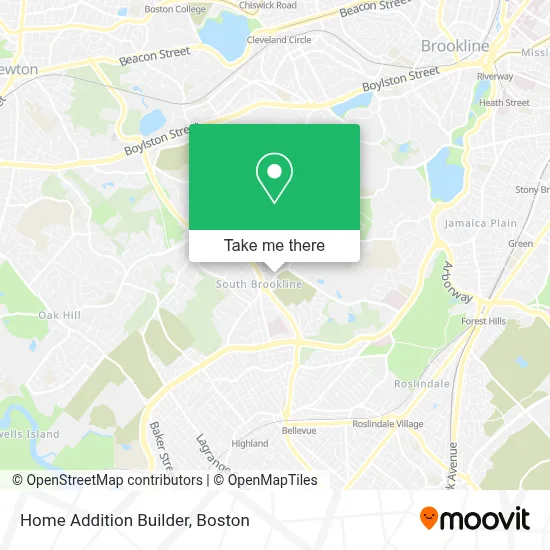 Home Addition Builder map