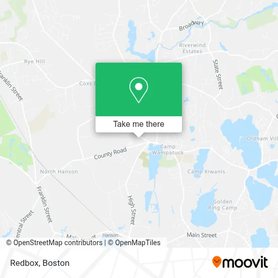 Redbox map