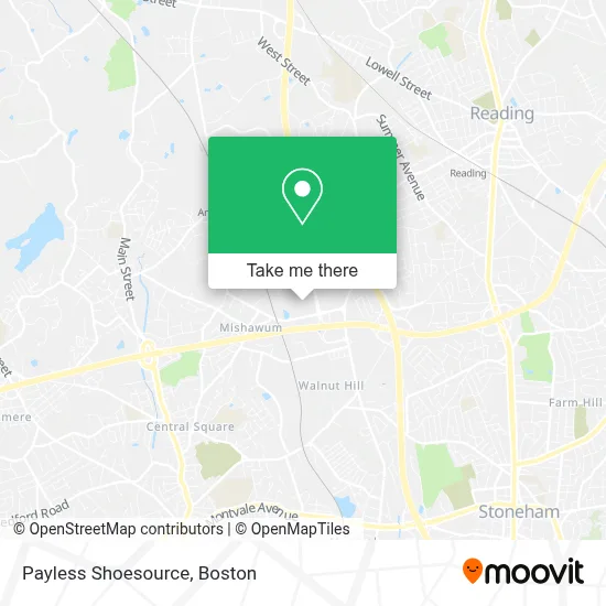 Payless Shoesource map