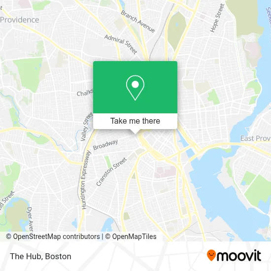 The Hub map