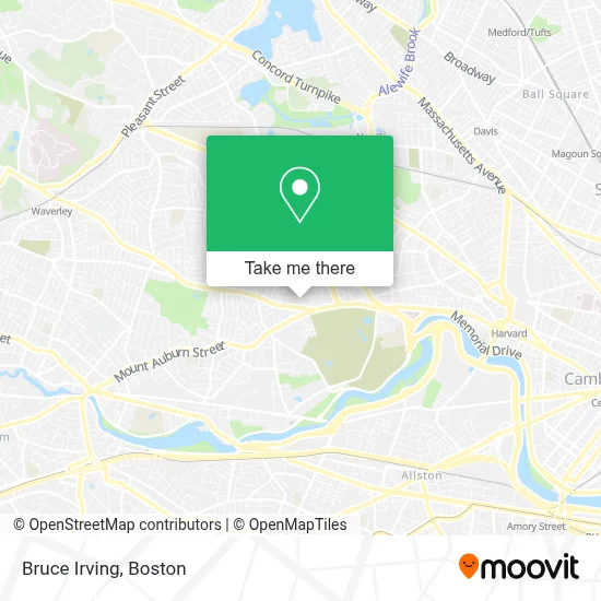 Bruce Irving map