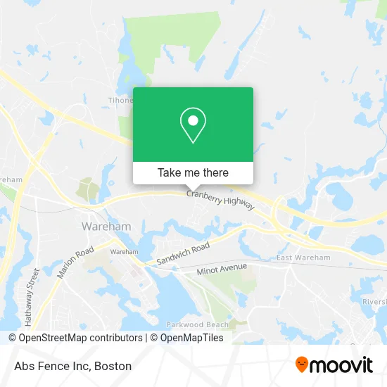 Abs Fence Inc map
