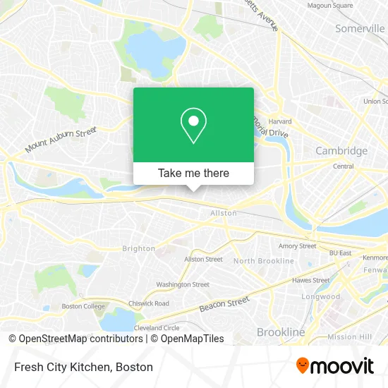 Fresh City Kitchen map