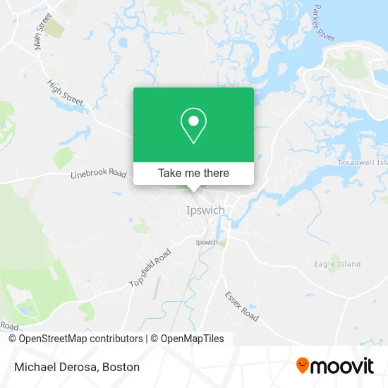 Michael Derosa map