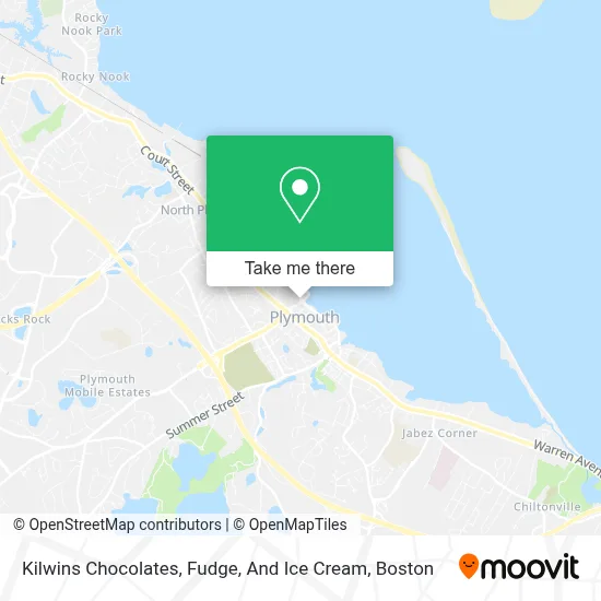 Kilwins Chocolates, Fudge, And Ice Cream map
