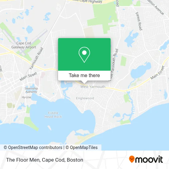The Floor Men, Cape Cod map