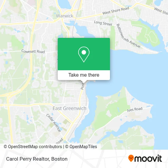 Carol Perry Realtor map