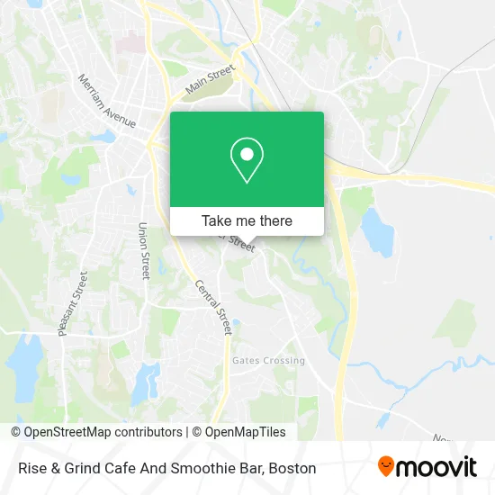 Rise & Grind Cafe And Smoothie Bar map