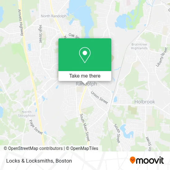 Locks & Locksmiths map