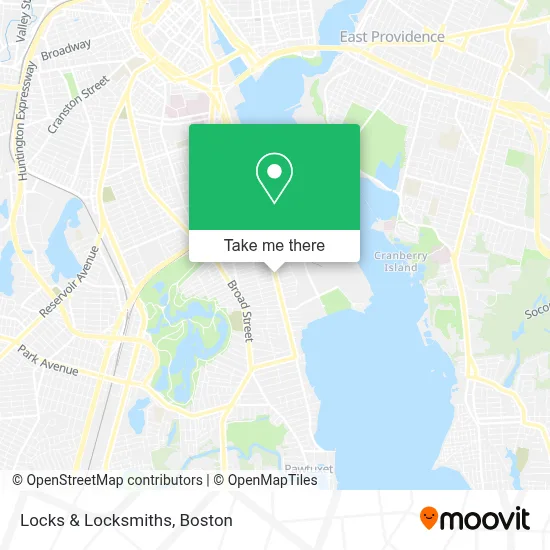 Locks & Locksmiths map