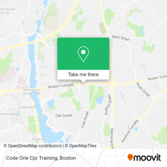 Code One Cpr Training map
