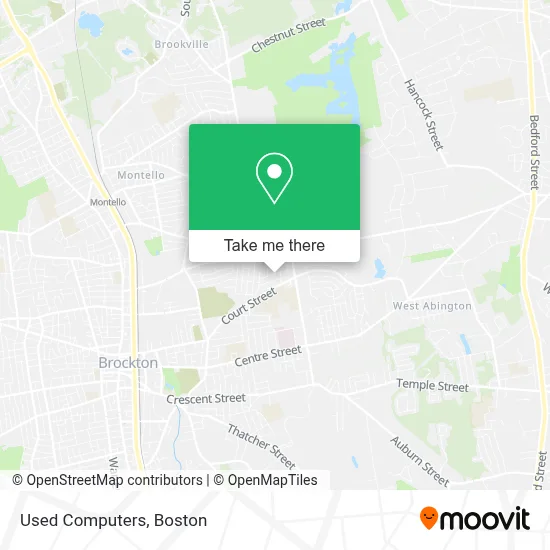 Used Computers map
