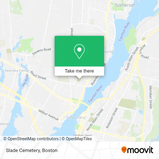 Slade Cemetery map