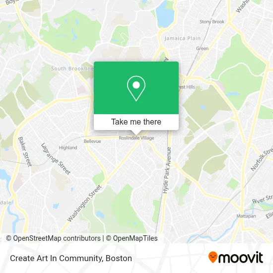 Create Art In Community map