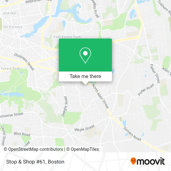 Stop & Shop #61 map