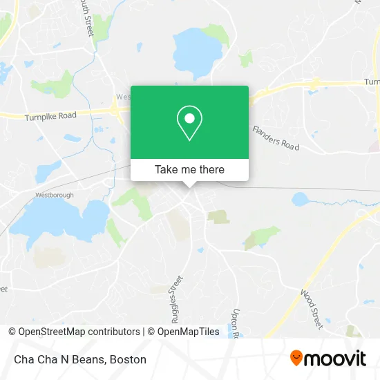 Cha Cha N Beans map