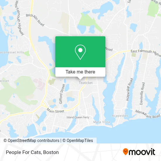 People For Cats map
