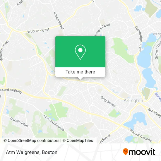 Atm Walgreens map