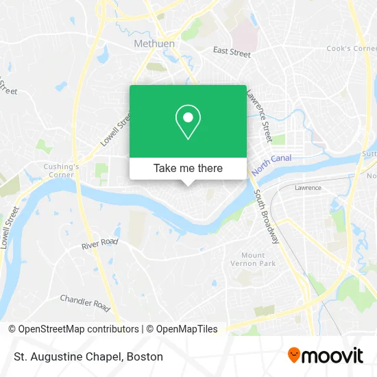 St. Augustine Chapel map