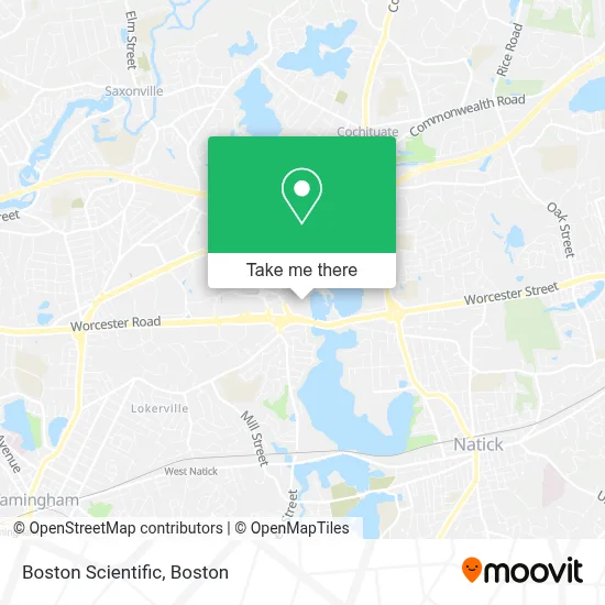 Boston Scientific map