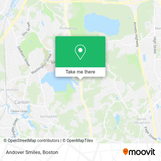 Andover Smiles map