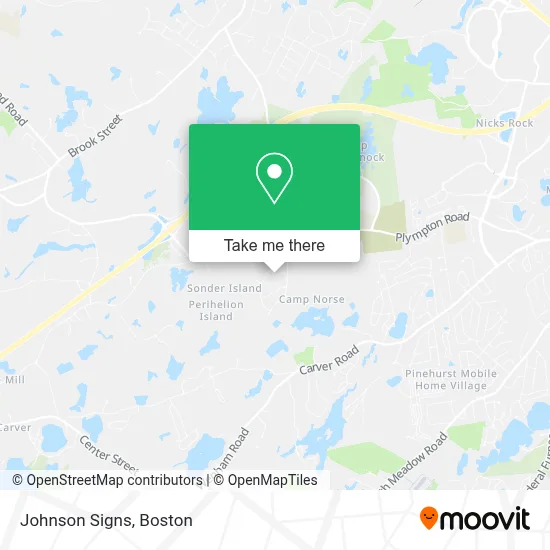 Johnson Signs map