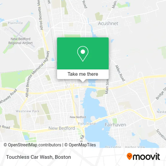 Touchless Car Wash map