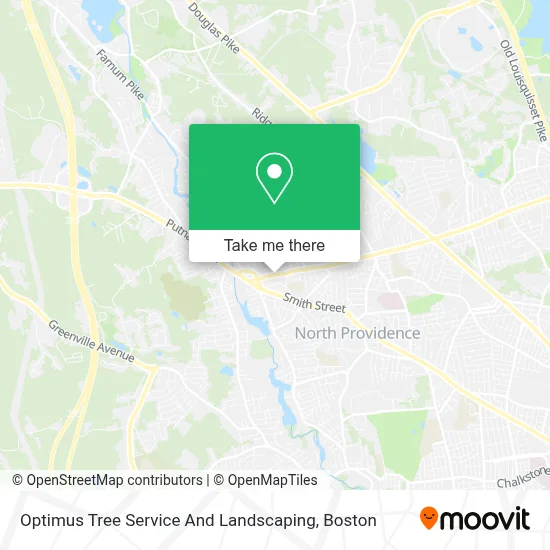 Optimus Tree Service And Landscaping map