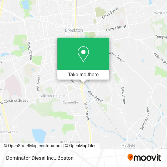 Dominator Diesel Inc. map