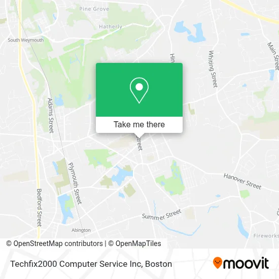 Techfix2000 Computer Service Inc map