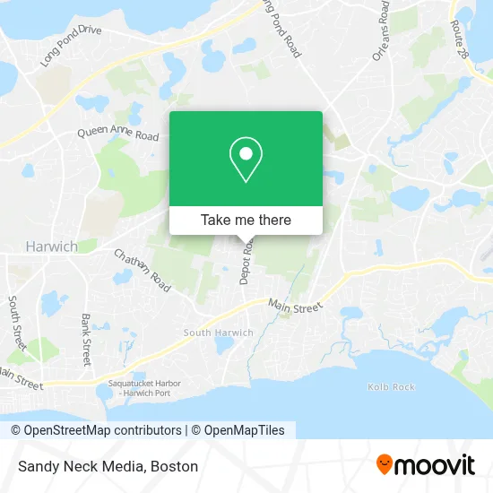 Sandy Neck Media map