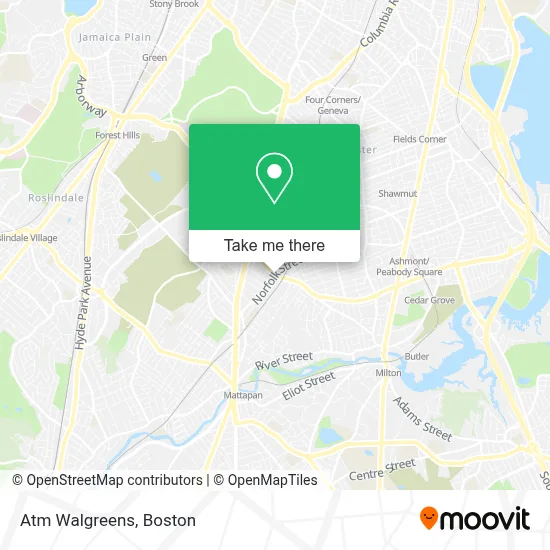 Atm Walgreens map