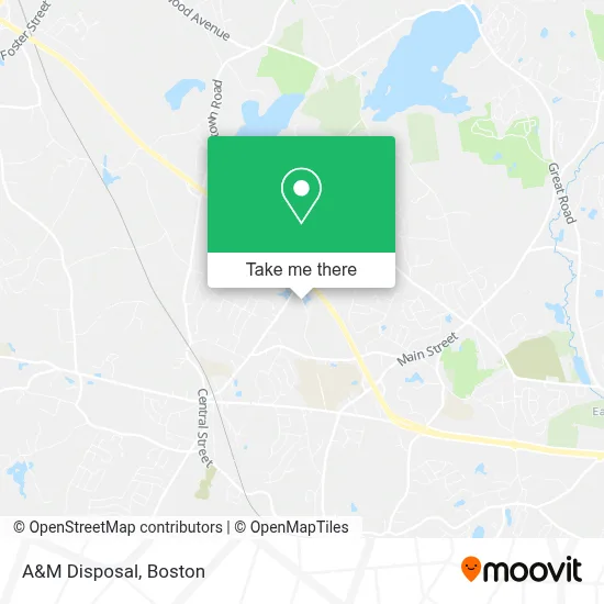 A&M Disposal map