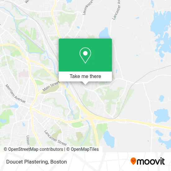 Doucet Plastering map